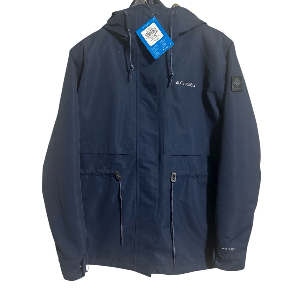 Columbia NWT Nocturnal Blue Tan Sherpa Drop Ridge 3-in-1 Interchange Jacket - Picture 15 of 15